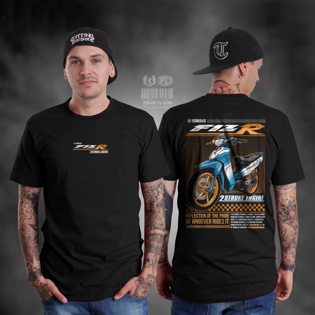 KAOS FIZR  BAJU MOTOR YAMAHA PAKAIAN PRIA