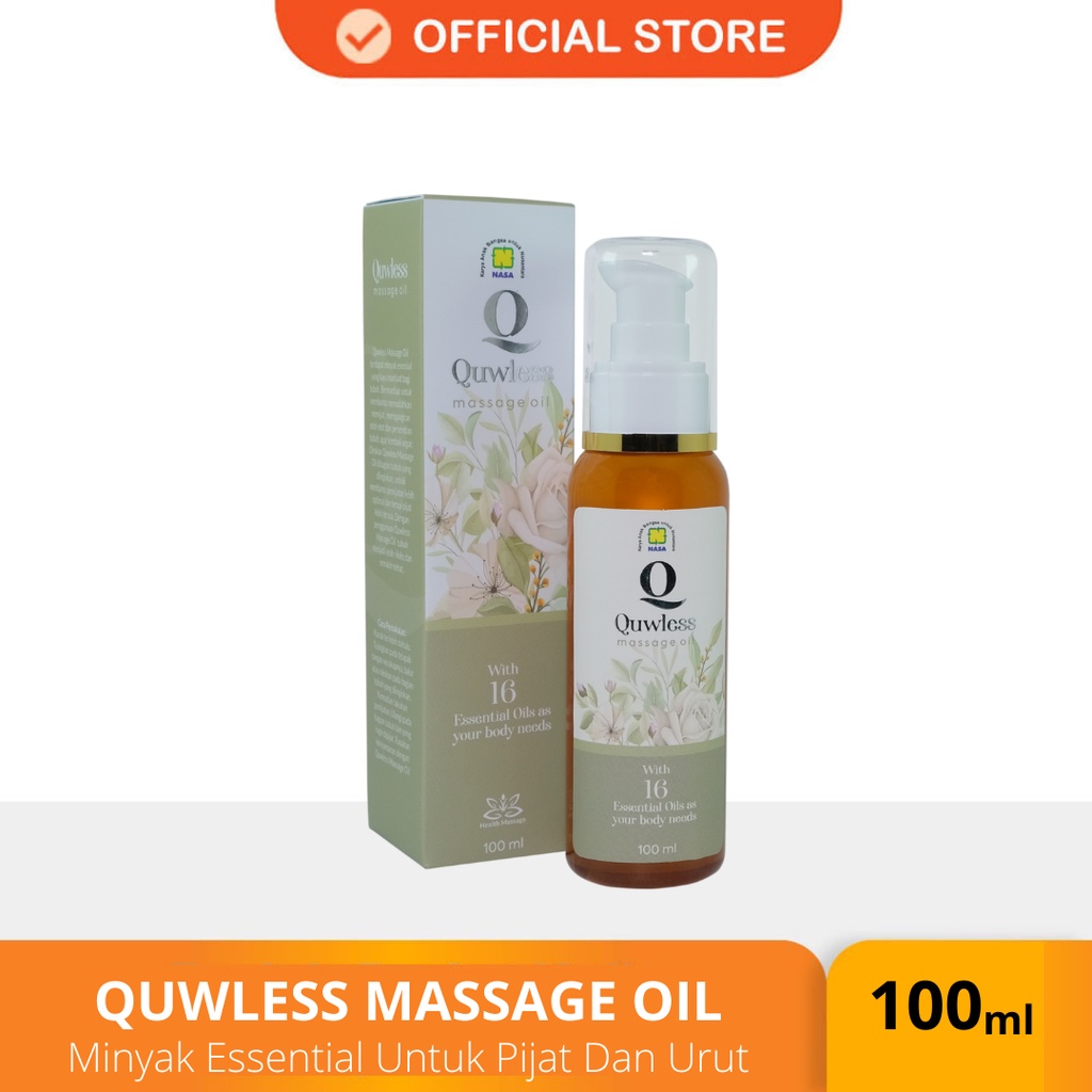 Quwless Massage Oil Aromatherapy Nasa