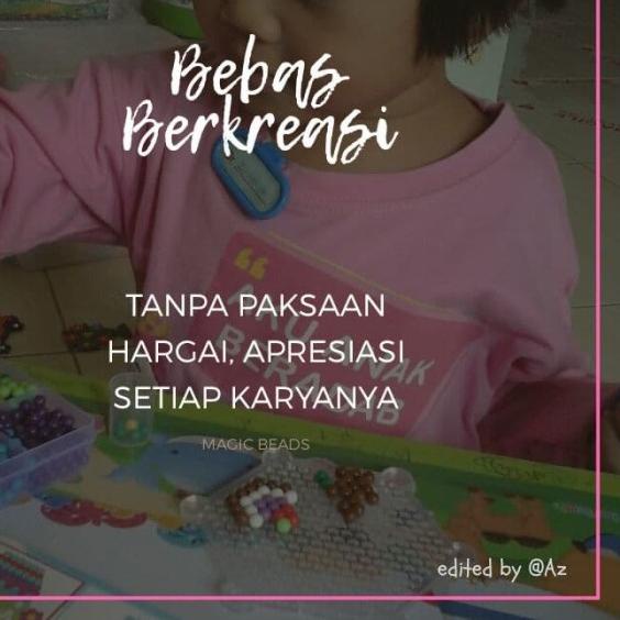 Mainan Edukasi Anak Abaca Magic Beads
