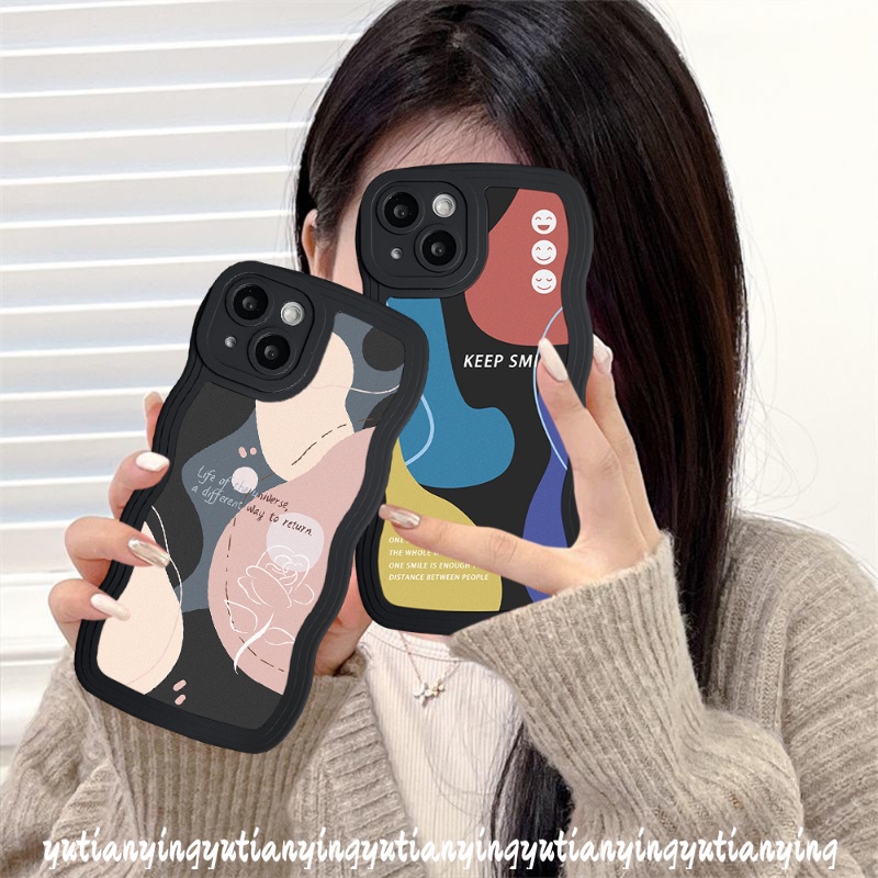 Ins Casing Motif Abstrak Untuk Samsung A12 A52 A03s A32 A13 A04s A23 A50s A02s A53 A22 A52s A33 A21s A50 A30 M11 A22 A3S M1 M12