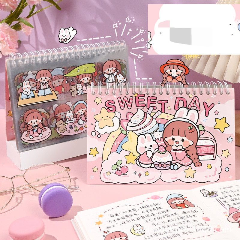 

Stiker Cute Girl Cutting Original Import/Sticker Waterproof Anti Air Untuk Botol Minum Case Hp Laptop Diary Jurnal Scrapbook Binder