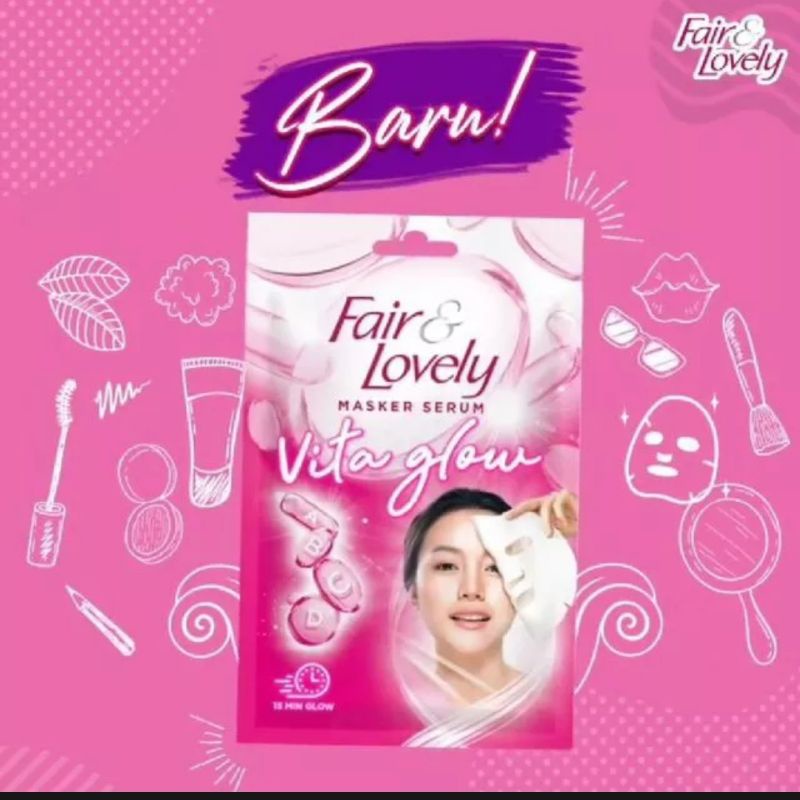 Makser Fair Lovely Vita Glow | Glow& Lovely Masker Serum