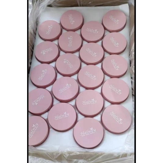 Halwey Sheer powder perfect bright bedak padat