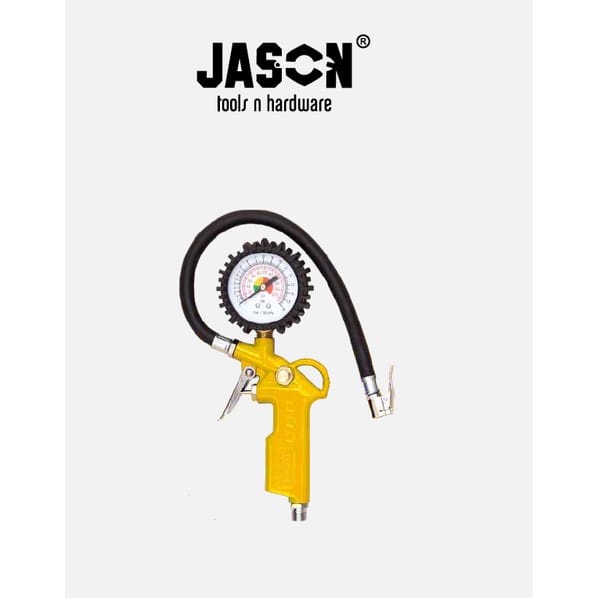 JASON Ukuran Angin 3 Fungsi / Tire Inflator / Alat Ukur (373-001)