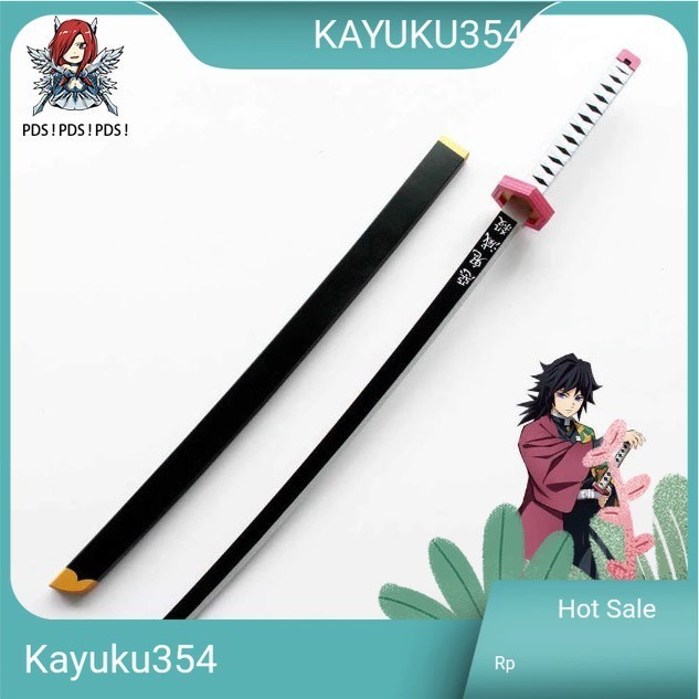 PEDANG NICHIRIN ANIME KIMETSU NO YAIBA GIYUU TOMIOKA COSPLAY