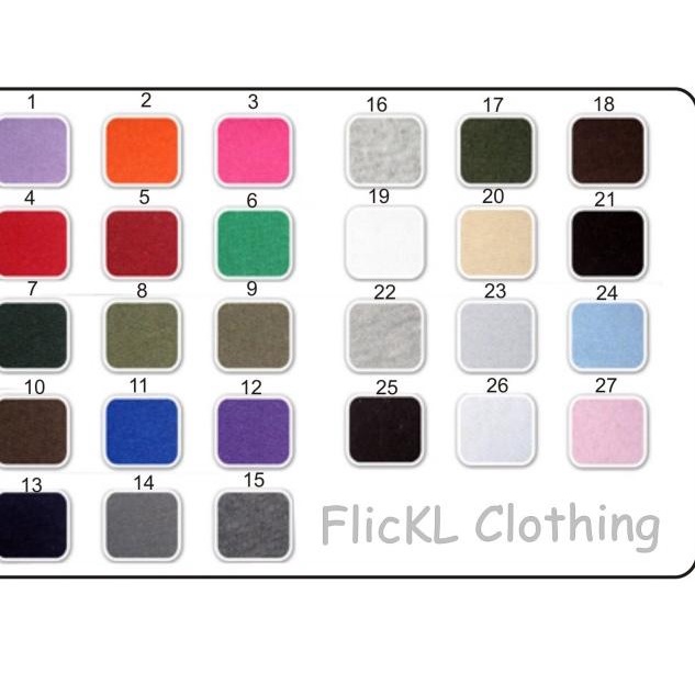 Bahan Kain Fleece Cotton Katun Celana Jaket Training Varsity