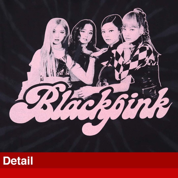 KPOP KAOS BAJU TSHIRT PRIA TYE TIE DYE KPOP KOREA BLACKPINK ORIGINAL PHOTO