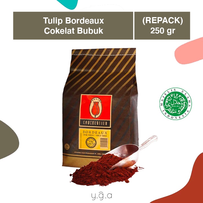 

Tulip Bordeaux (REPACK) 250gr / Susu Coklat Bubuk