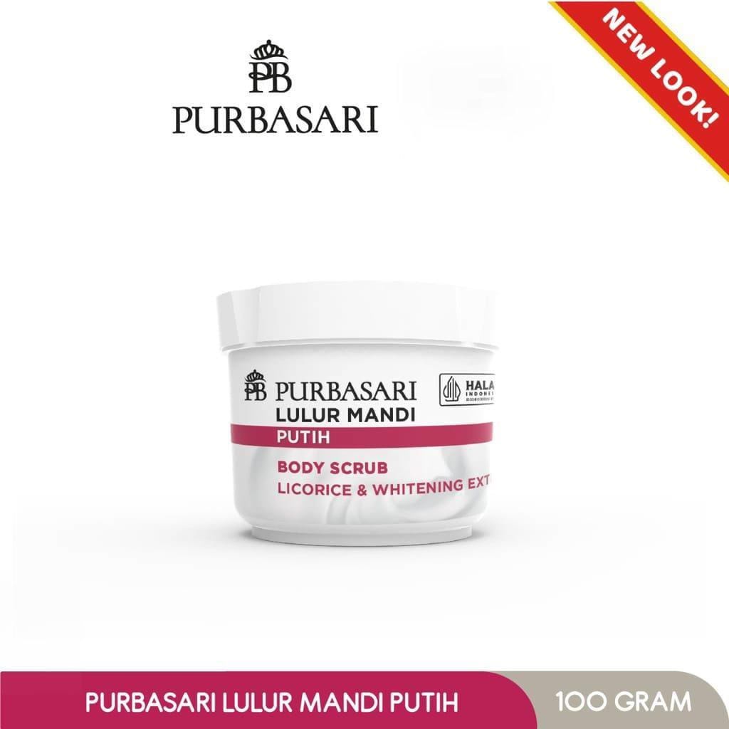 Purbasari Lulur Mandi + Body Scrub 100 gr (New)