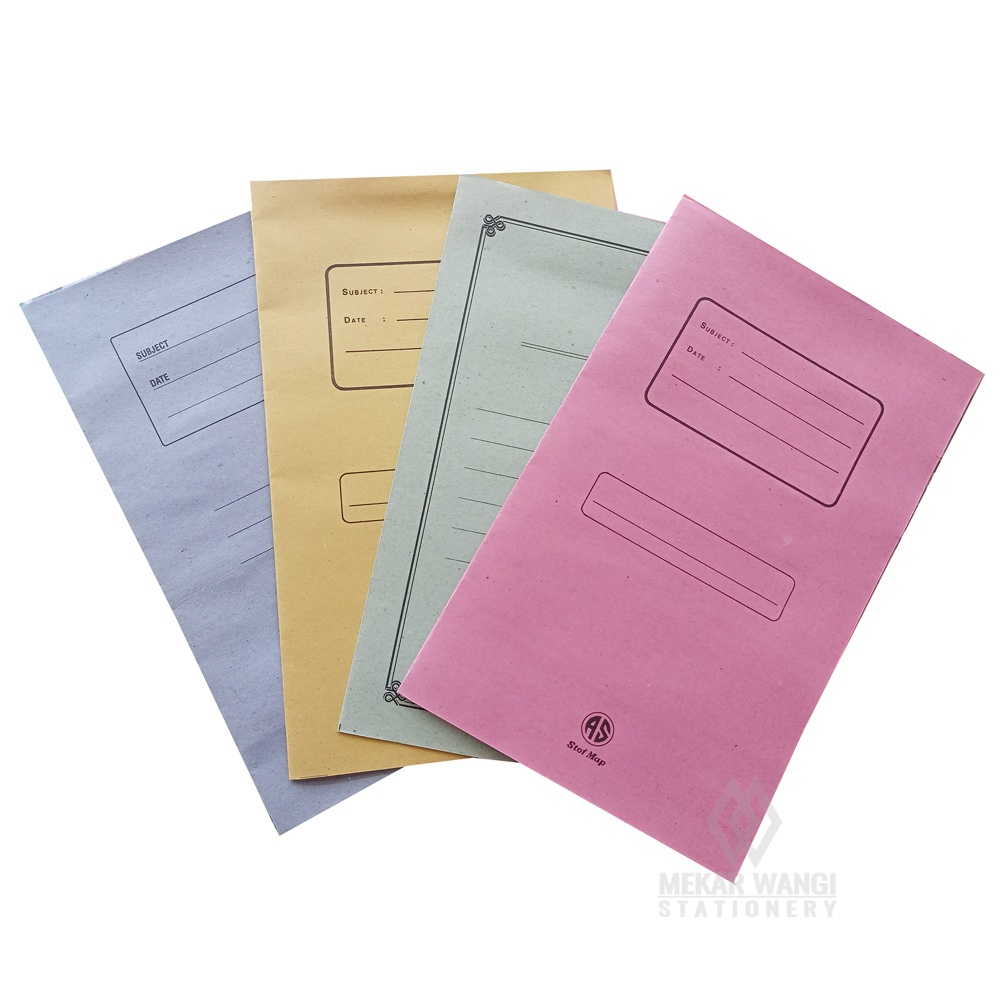 

Stopmap AS Kertas Folio / Map Kertas / Stofmap folio