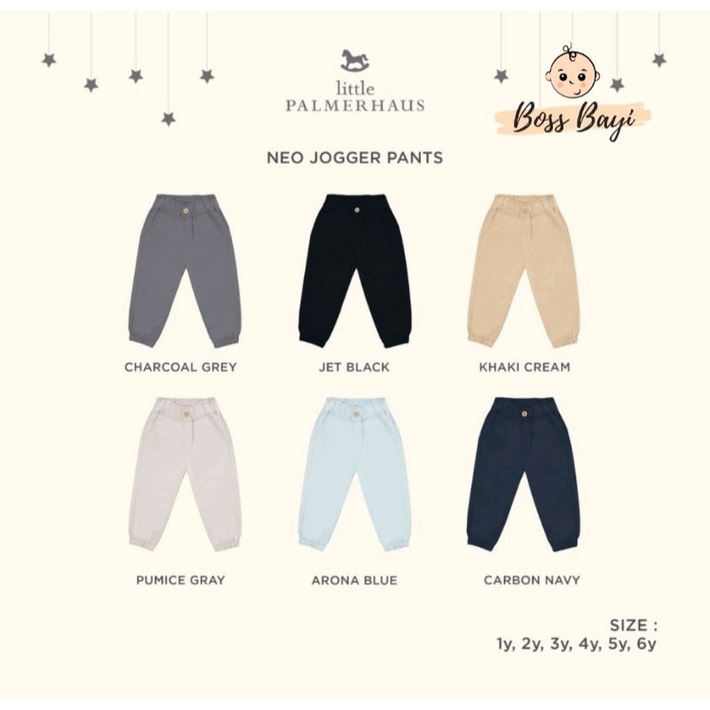 LITTLE PALMERHAUS - Neo Jogger Pant / Celana Jogger Anak