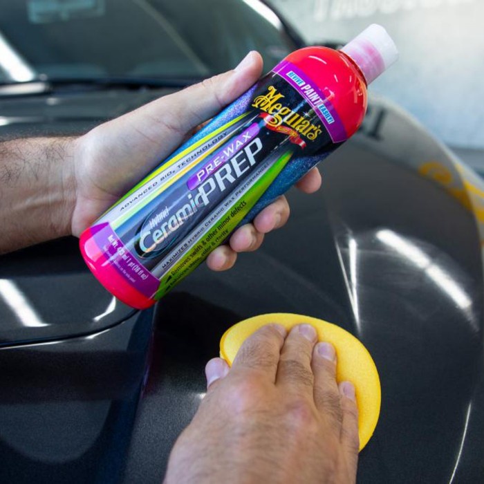 Meguiars Hybrid Ceramic Pre Wax Prep 473ml, 2in1 Polish + Semi Coating