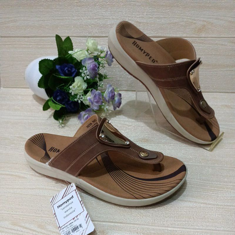 HOMYPED SANDAL FLAT MIYA N43