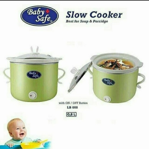 Slow Cooker with On Off Button - LB008 0,8 L