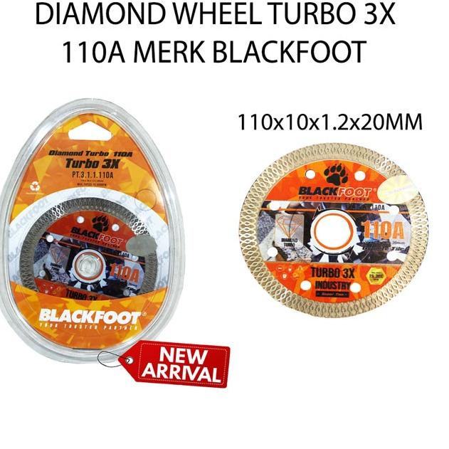 Mata Potong 110 BLACKFOOT Diamond Wheel Turbo Multi Cutter