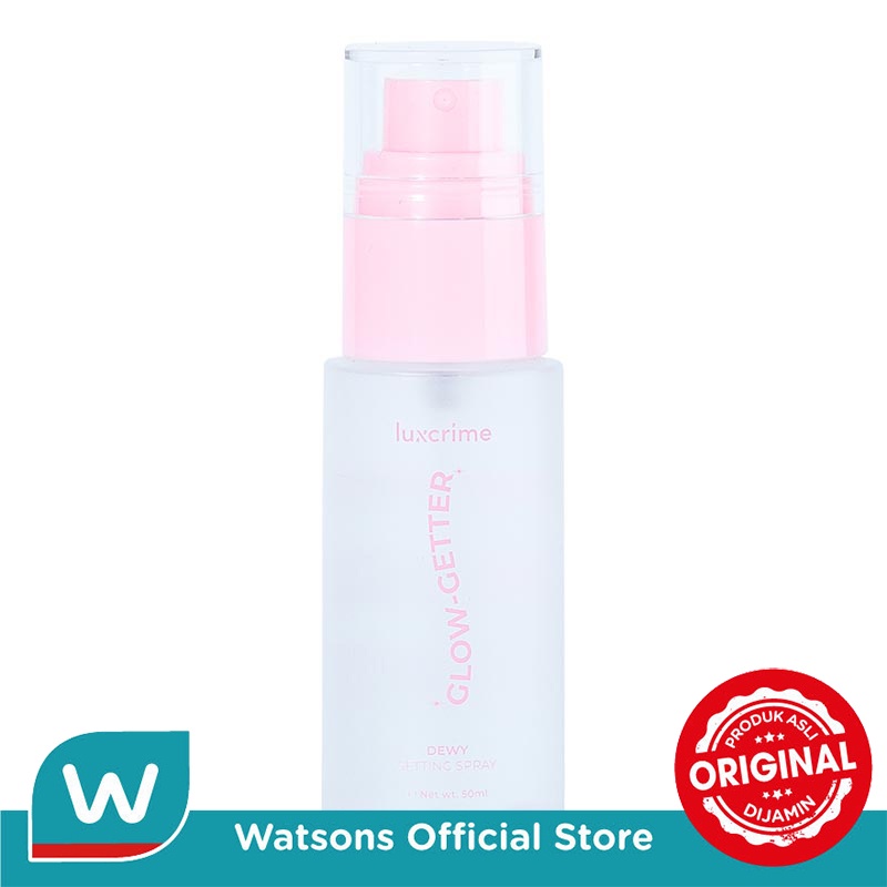 Luxcrime Glow-Getter Dewy Setting Spray Travel Size 50Ml