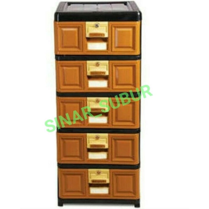 

LEMARI PLASTIK /LEMARI PAKAIAN /LACI PLASTIK NAPOLLY SUSUN 5 stock ready