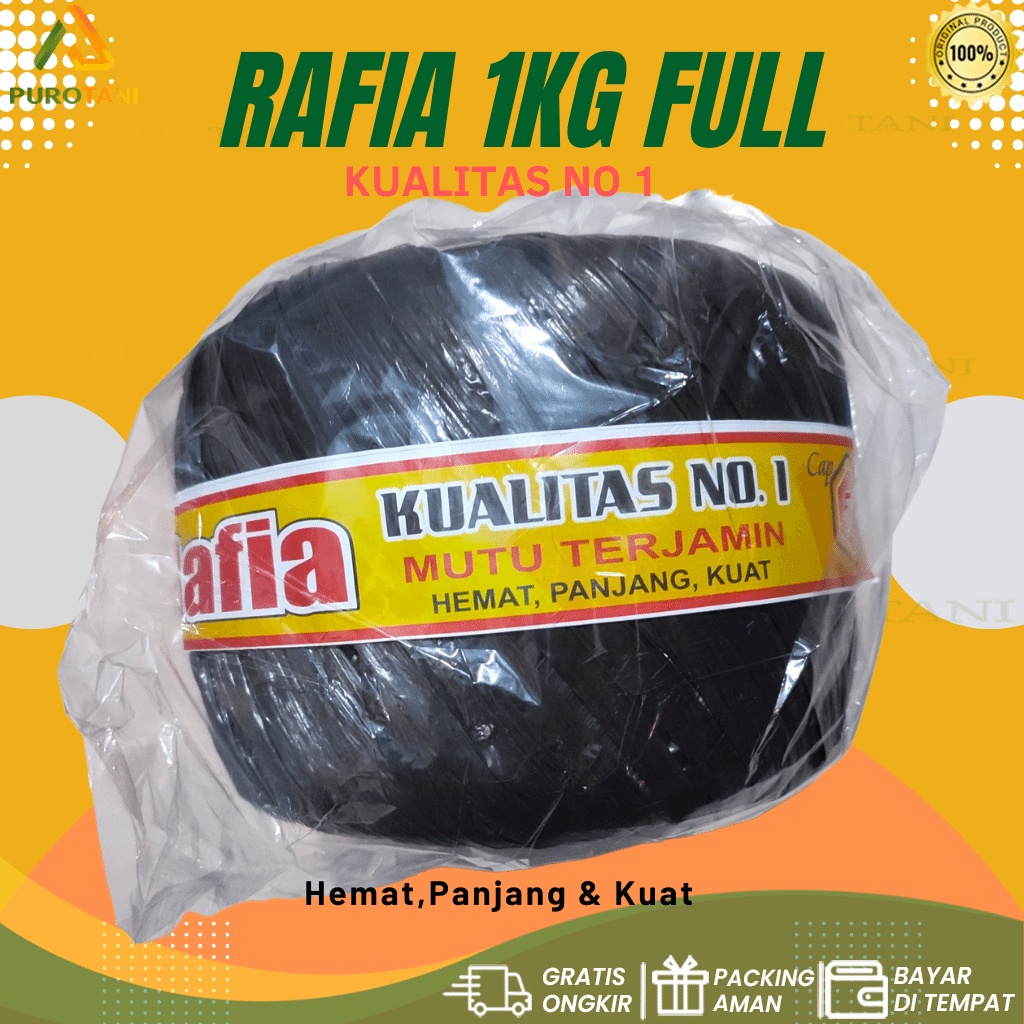 tali rafia 1 kg full mutu terjamin