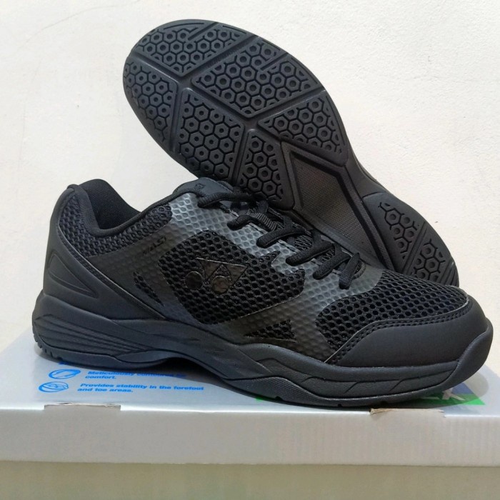 Sepatu Badminton Yonex Tru cushion 65R-Sepatu Yonex - Hitam, 42