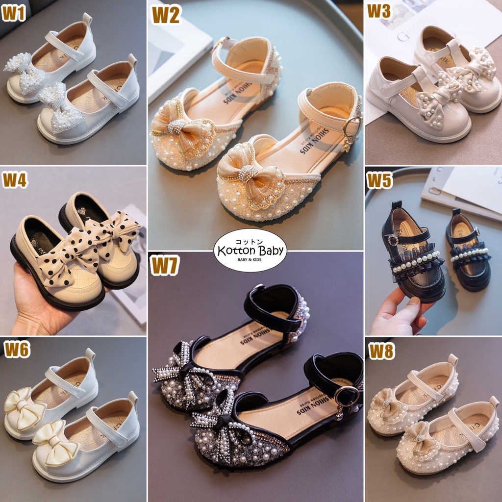 0-4thn | SEPATU FLAT SHOES PESTA ANAK SANDAL SHOES PEREMPUAN FORMAL GAUL catalog MLX W