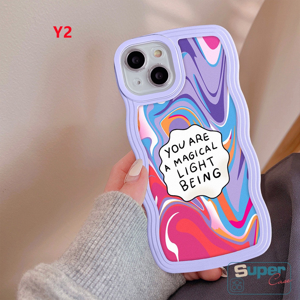Soft Case TPU Motif Hati Warna-Warni Untuk IPhone 11 13 12 14 Pro Max XR 7Plus 8Plus X XS Max 7 8 6 6s 14 Plus SE 2020