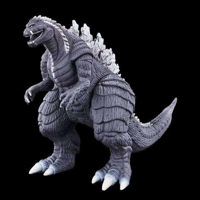 Mainan Monster Action Figure Shin Godzilla Ungu Purple Medium Size