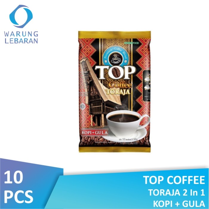 

Top Coffee Toraja 2in1 (Isi 10 Pcs)