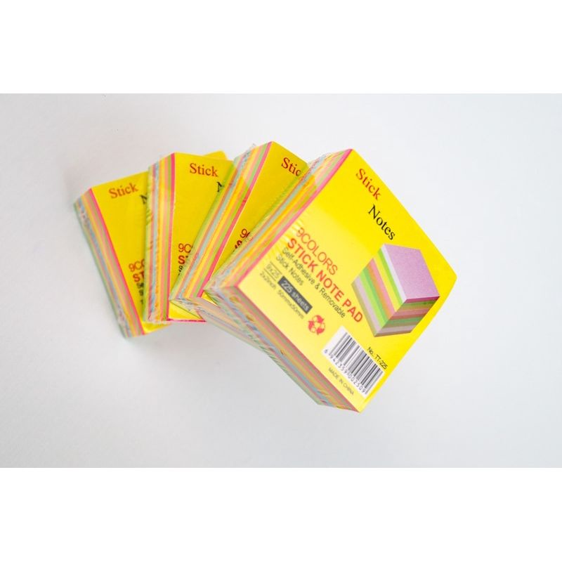 

STICKY NOTES STICK NOTE PAD 9WARNA