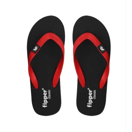 Sandal Fipper Classic Black Red Original