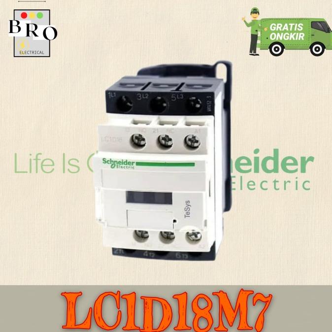 Schneider Kontaktor LC1D18 / Contactor LC1D18M7