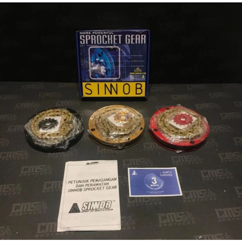 gir Gear set Sinnob For Yamaha Vixion New 
premium