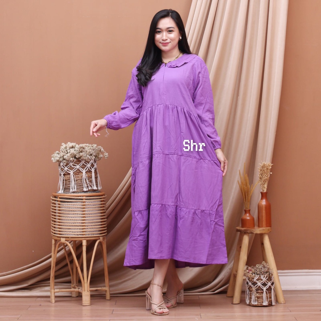 MIDI DRESS RAYON PREMIUM BEST SELER /DRESS