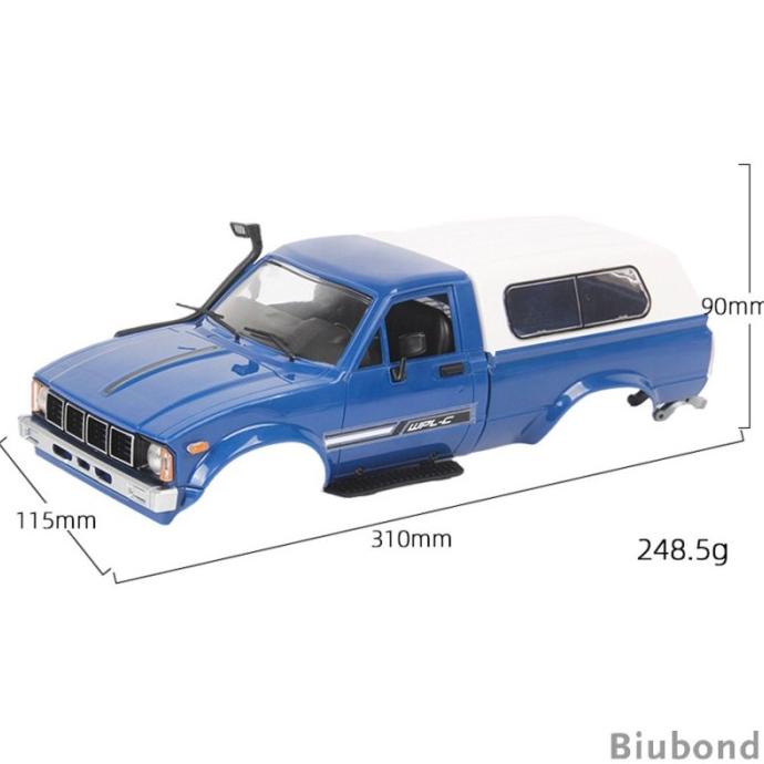 Sparepart Cover Body Mobil Truk Rc Diy Untuk Wpl C14 C24