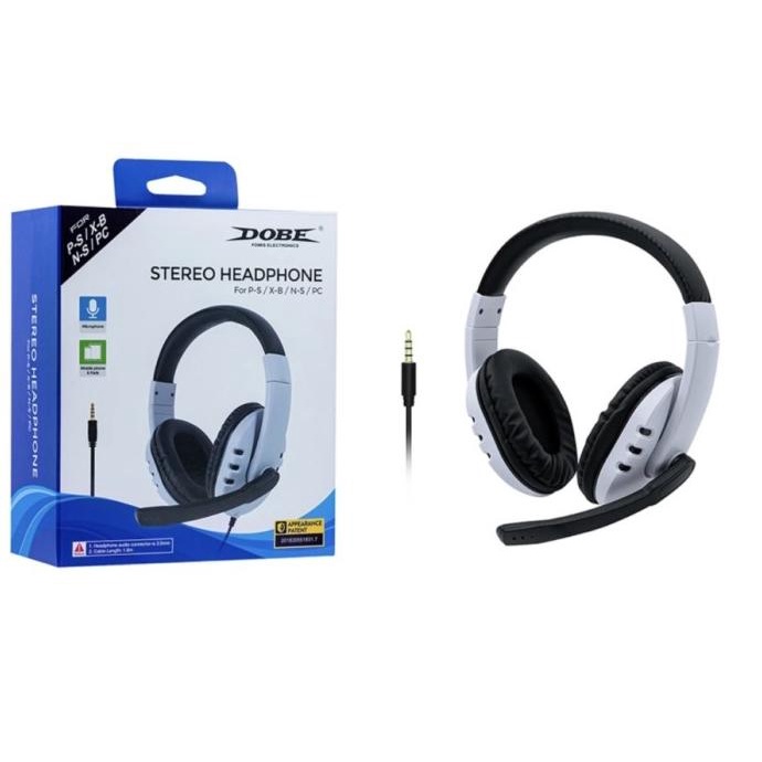 BAYAR DITEMPAT PS5 Xbox Nintendo Switch PC Dobe Headset Stereo Headphone TY-0820 /HEADSET BLUETOOTH/