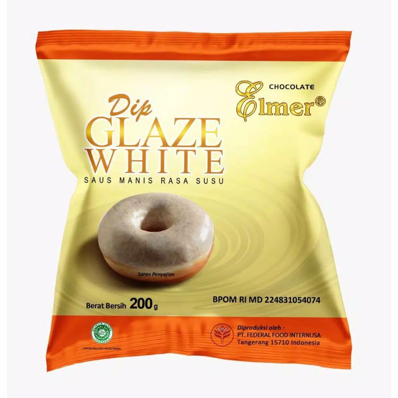 

Elmer Dip Glaze White 200gr