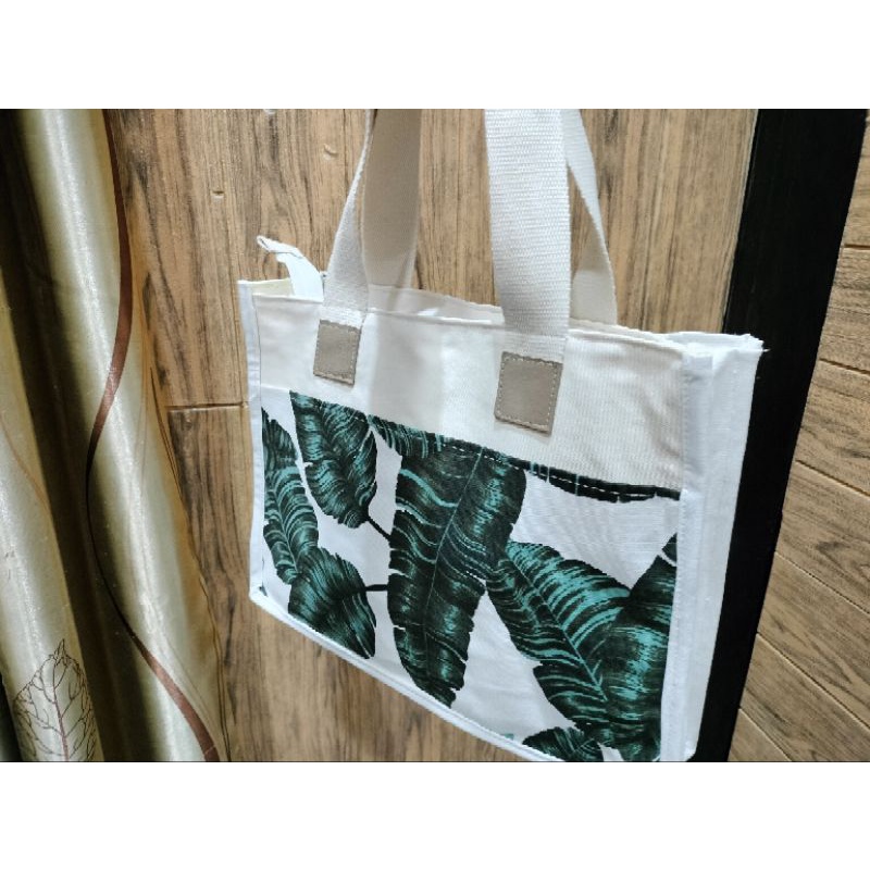 totebag kanvas tas kanvas motif totebag premium size 40*10*30 cm bahan kanvas motif