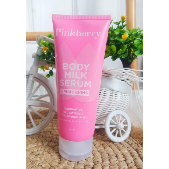 Pinkberry Body Milk Serum Brightening 180ml