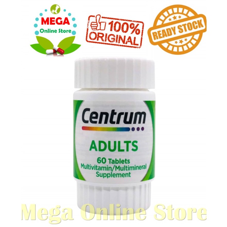 Centrum Adults Under 50 - 60 Tablets