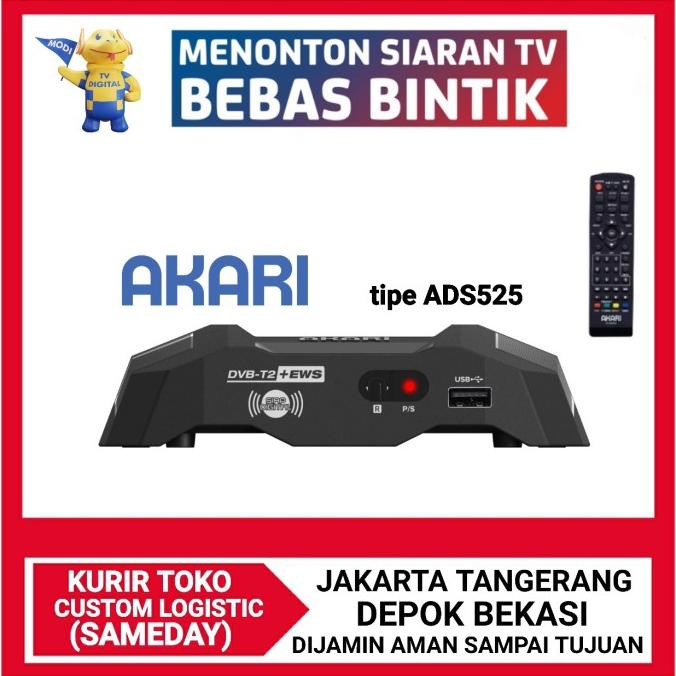 Akari Set Top Box Digital TV Receiver STB DVB-T2 ADS-2230