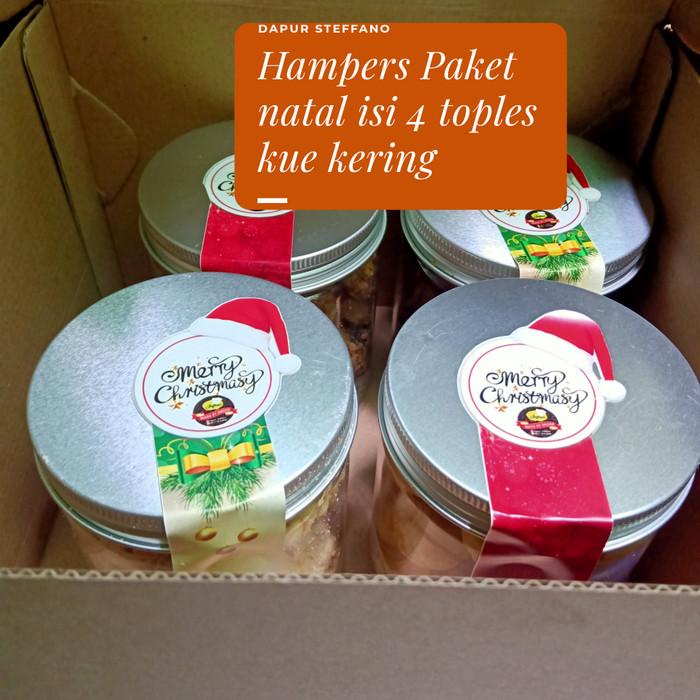 

Hampers Paket Natal Isi 4 Toples Cookies 063