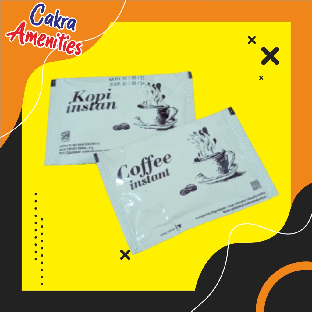 

Coffe Sachet Hotel Murah (100 Pcs)