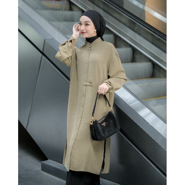 AURISKA TUNIK / TUNIC / ATASAN KERJA / JUMBO