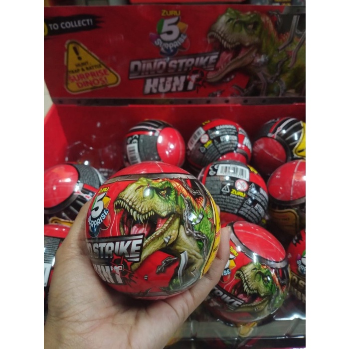Zuru 5 Surprise Dino Strike Series 3 Assorted Termurah