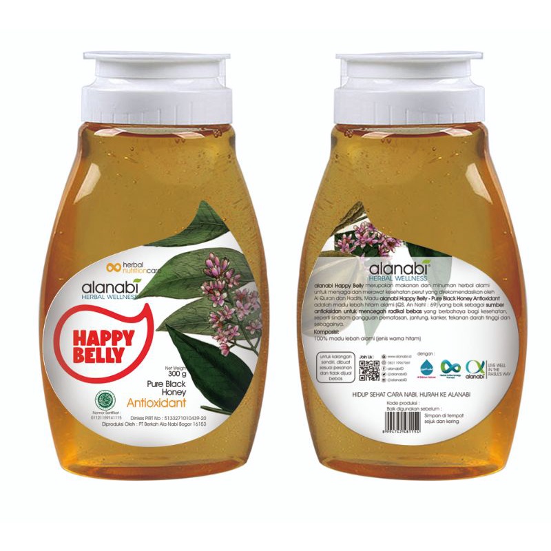 

Alanabi Happy Belly Pure Black Honey