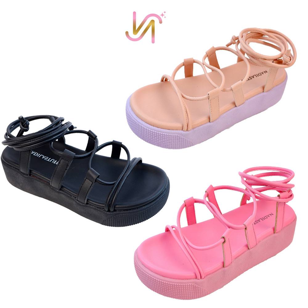 Nadilastuff Monica Sandal Tali Wanita Premium