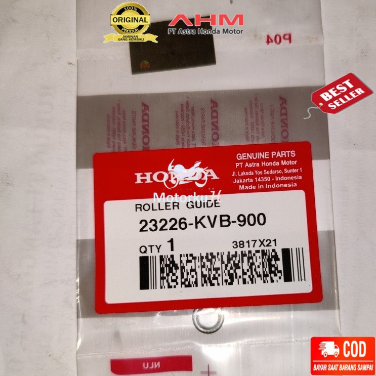 Ring Roller Guide Honda Beat Vario Scoopy Spacy PCX 23226KVB900