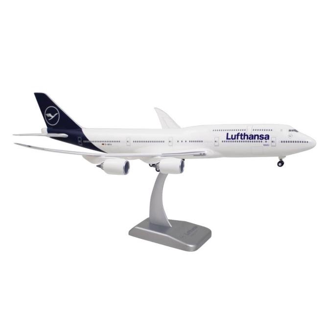Diecast Pesawat Lufthansa B747-8I Hogan Wings(Plastik) 1:200