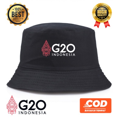 Topi bucket hat G20 INDONESIA premium keren bucket hat ithinkclothing