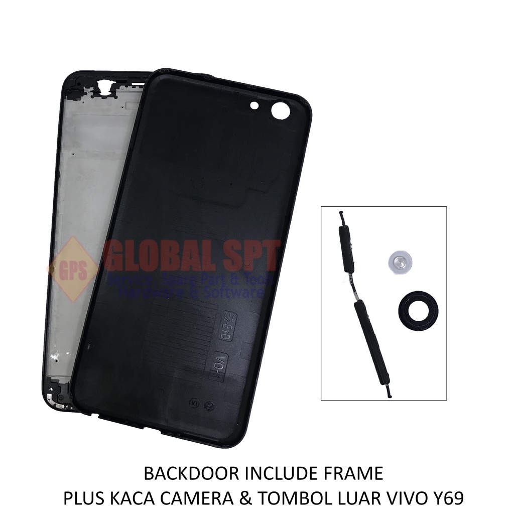 BACKDOOR VIVO Y69 INCLUDE FRAME / BACK COVER / TUTUP BELAKANG