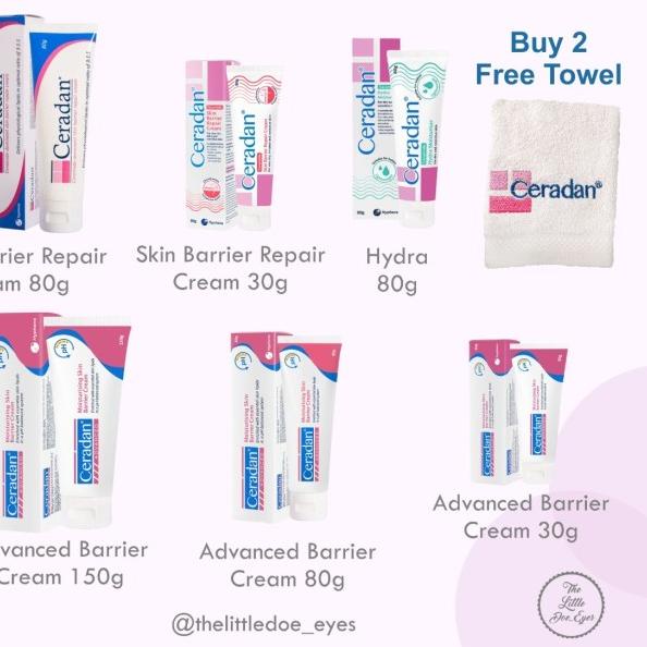 Ceradan cream / advanced cream/ ceradan barrier cream 30gr 80gr 150gr - Skin barrier 30